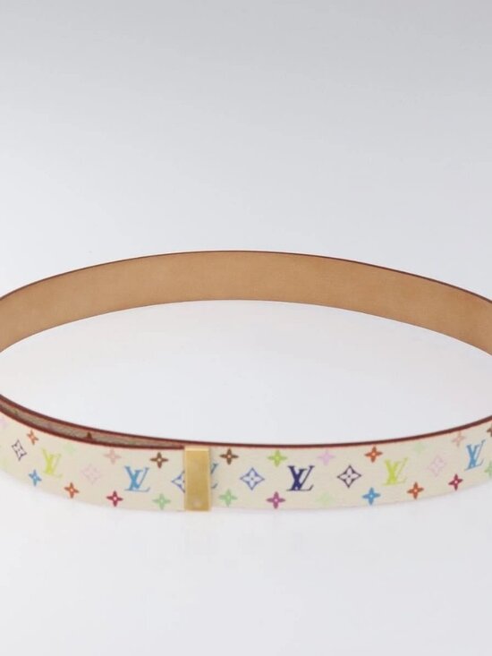 LOUIS VUITTON Multicolor Ceinture Care Belt 34.6\